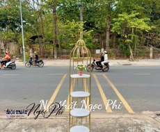 Kệ Lồng Chim 4 Tầng 02