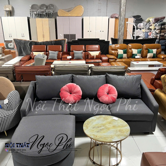 SOFA GÓC VẢI 65
