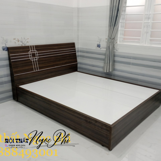 Giường Gỗ MDF 03
