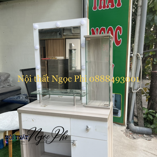 Bàn Trang Điểm gỗ MDF 02
