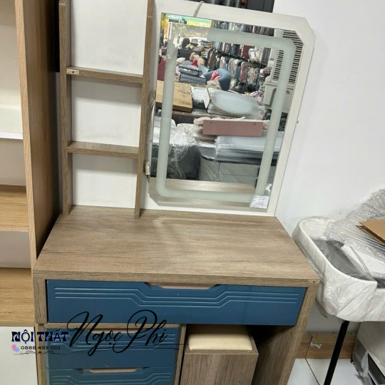 Bàn Trang Điểm Gỗ MDF 04