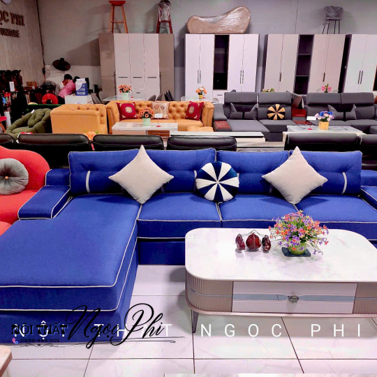 SOFA GÓC VẢI 61
