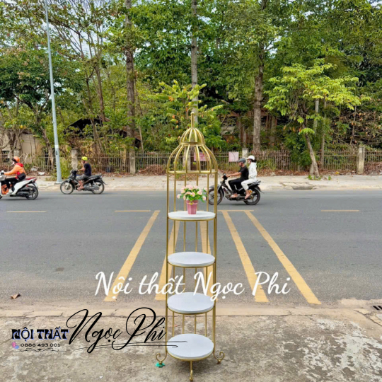 Kệ Lồng Chim 4 Tầng 02